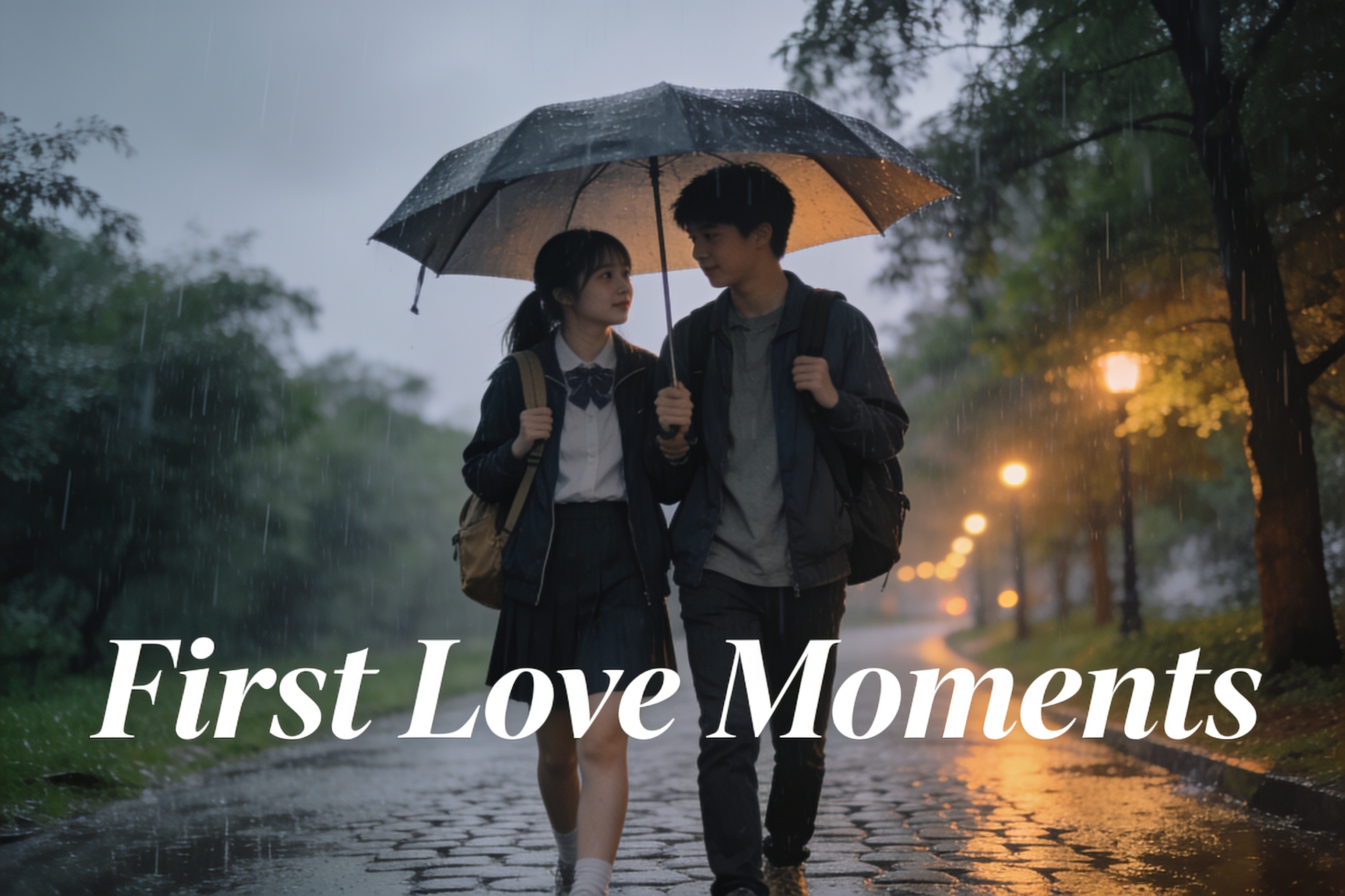初恋时光第四集雨中共伞情节